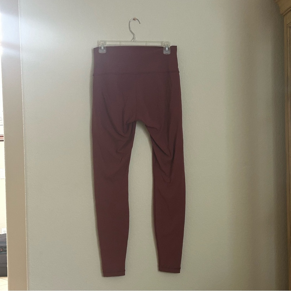 Lululemon Athletica Maroon Leggings